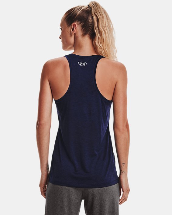 New Under Armour UA Women's Essentials Banded Graphic Sleeveless Vest Tank Top 